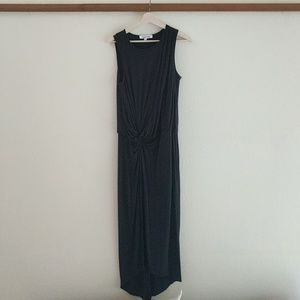 Elizabeth and James asymmetrical hem black dress